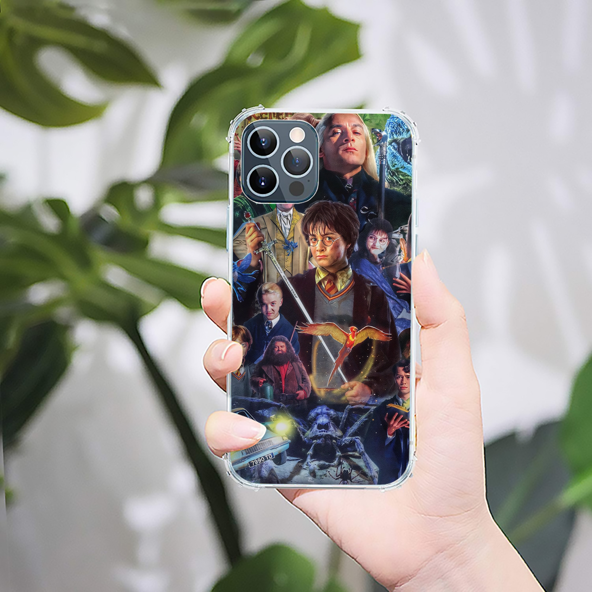 （画像用） Harry Potter ハリー・ポッターシリーズ 【iPhone 12シリーズ対応】透明スマホケース（クリアソフトケース）